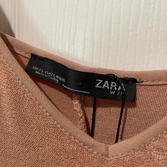 Zara Dresses Zara Blush Pink Midi Dress Spaghetti Strap Poshmark